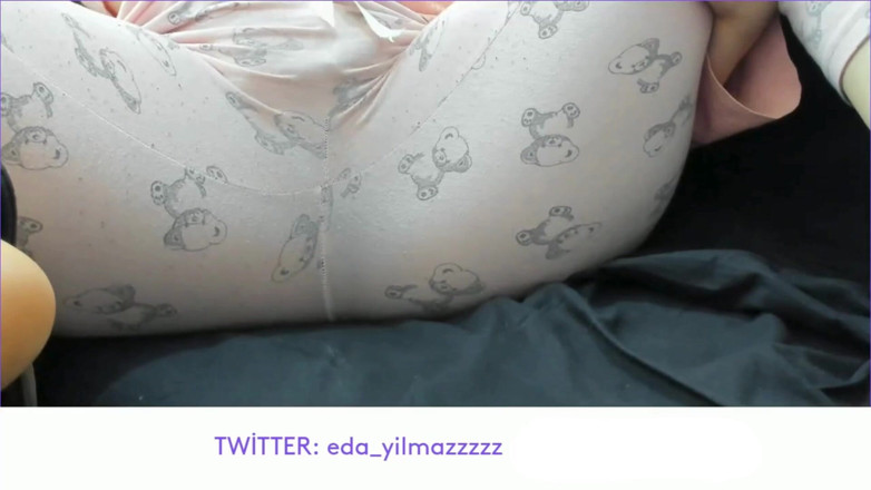 bigass_sexy_bigboobs: Masturbation in Pajamas - Pussy Caressing in Pajamas