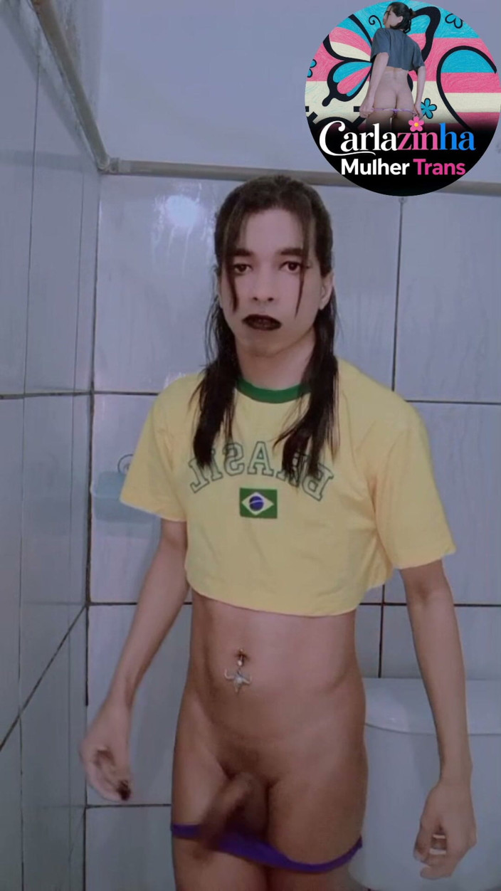 Srta. Carla: Carla Whore in a T-shirt From Brazil and the Hard...