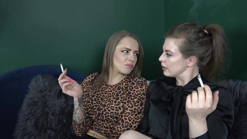 Quick Smoke Between Scenes (April Paisley)
