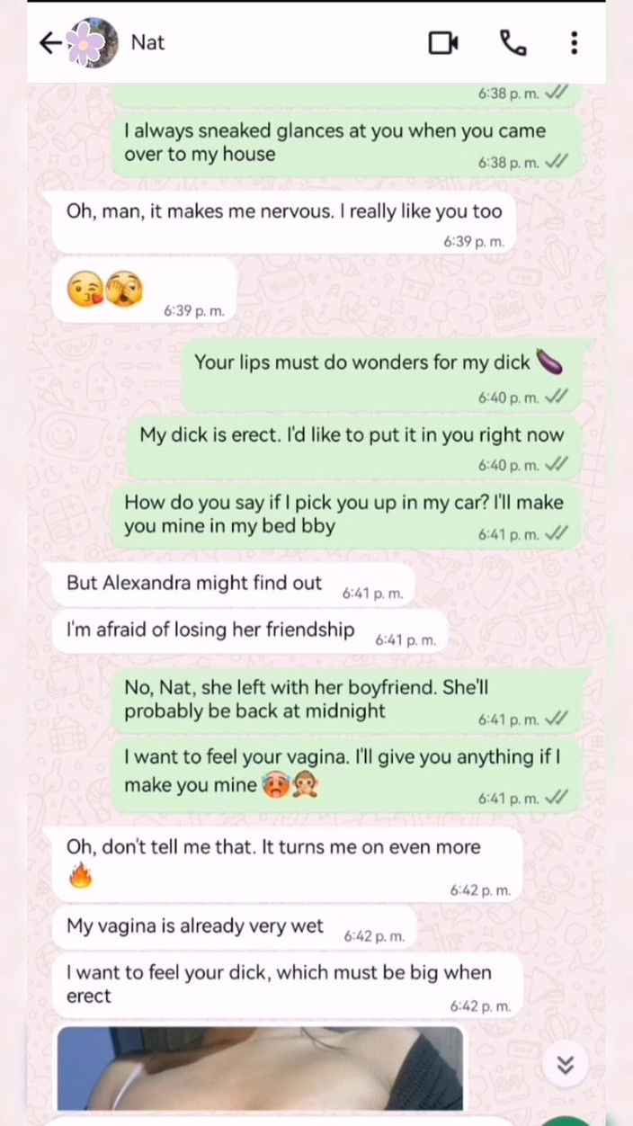 Natasha Caseros: Žhavý chat s nejlepším přítelem mé nevlastní y