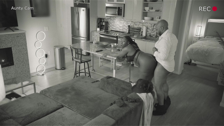 Dark Wet Dreemz: Caught Stepauntie Fuckin on the Security Cameras
