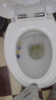 Me Pissing in the Toilet - Closeup Cock POV