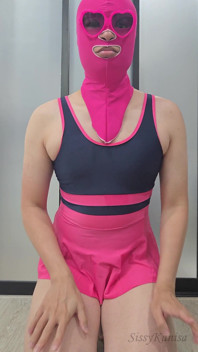 Sissy Kanisa Rose Mouth Gag Dildo Deep Throat