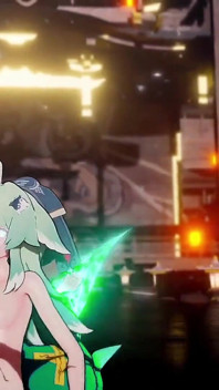 Зірка Honkai, у mmd і запуску, оголений танець huohuo хентай mmd 3d смарагдовий хвіст, колір, версія smixix