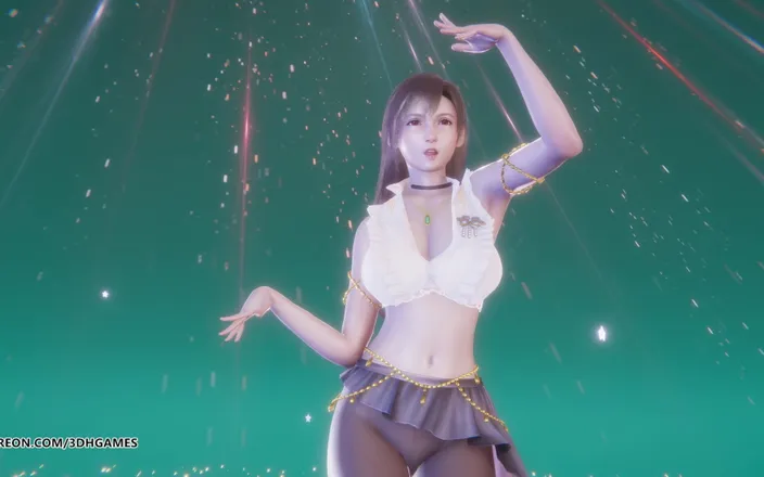 3D-Hentai Games: Kwon Yun Bi - Underwater Tifa Sexy Striptease Final Fantasy Hentai...