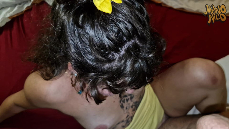 Mano Nico Official: Hon gurglade med min sperma