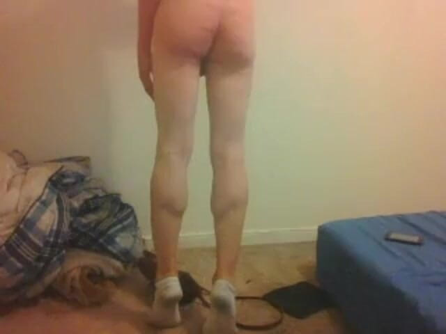 LilTaste: BDSM transgirl nua depois de 40+ canings na bunda, virilha e...