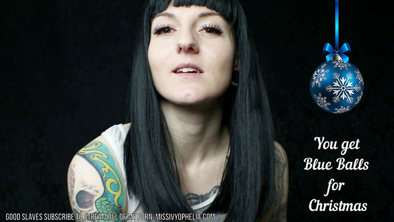Miss Ivy Ophelia: Сині кульки на Різдво 1