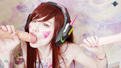 Karneli Bandi: Bukkake for D.VA. Karneli Bandi