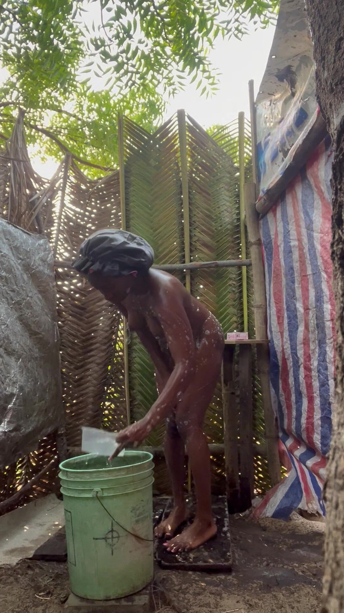 Spicy perry: Badezeit in Afrika.