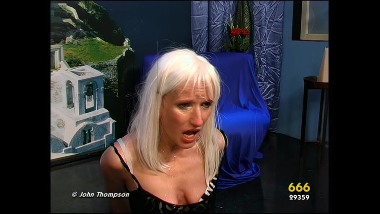 GGG John Thompson Classic Retro: Blondýnky milují chcaní do pusy Bukkake Ggg John Thompson