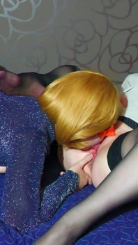 Hot Lesbians and Golden Shower in a Guy's Mouth.