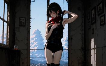 [ai-gen.0023]no Words Just Desire? a Silent Clash of Bodies and Souls