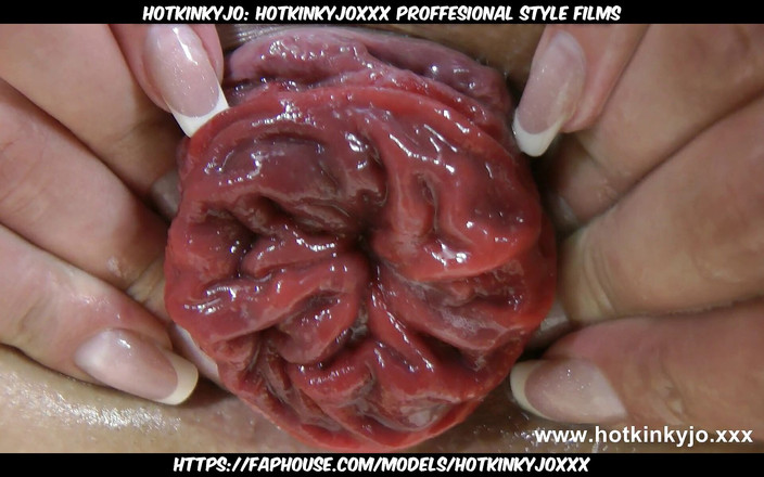 Hotkinkyjo: Hotkinkyjoxxx proffesional style films: Самостоятельный фистинг и экстремальный пролапс на кухне, от Hotkinkyjo