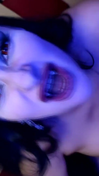 Vampire Goddess Cums Like Crazy