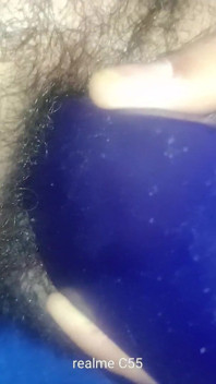 Fucking My Self with My Wife Hair Brush