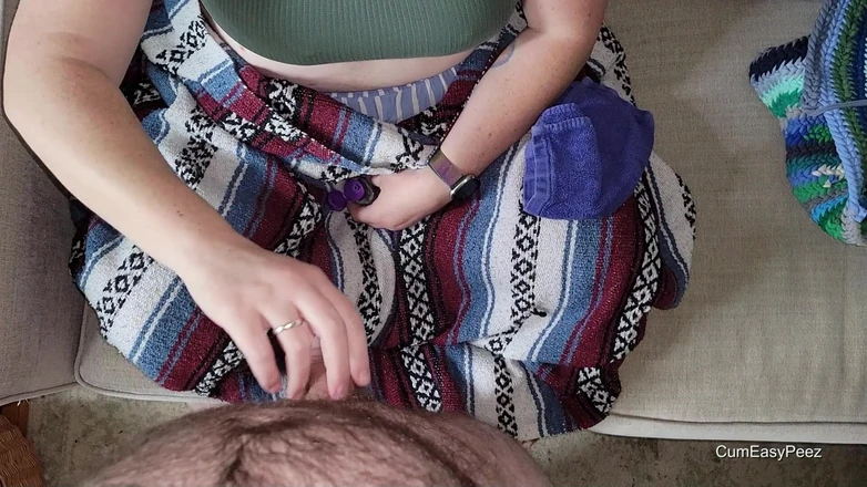 Cum and piss play fun!: Szarpie mnie na swoje cycki