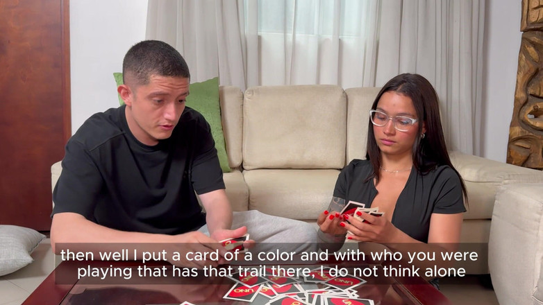 Pipe Boy: Wielkie cycki przyrodnia siostra traci karty do gry i pieprzy...