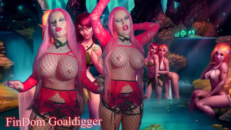 FinDom Goaldigger: tanaav door sirph land hilaane ke nirdesh