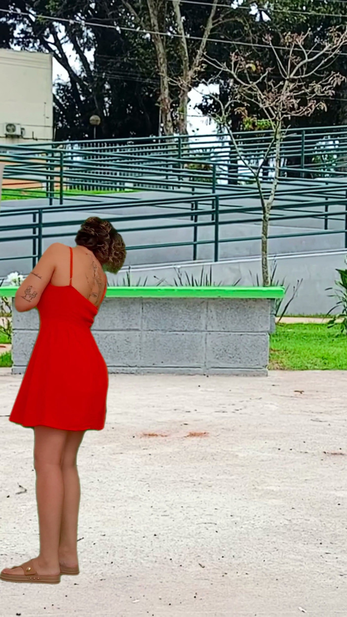 Gabi SweetCouplesStories: Para hantu di taman menikmati mendapatkan blowjob.