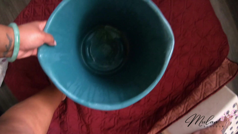 Mulan Blossom: BBW Goddess Pee Bucket