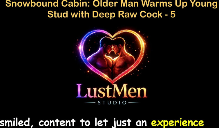 LustMen: Anglický audio gay sexuální příběh - snowbound kabina Starší muž zahřívá...