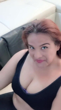 Morning Routine: Chubby Good Gina in Leggings Causes Tremendous Puppy