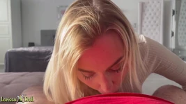 Kejutan ulang tahun! Inseminasi wajah pertama saya!