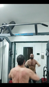 You Suck My Dick After Doing Pull-ups on the Rack?
