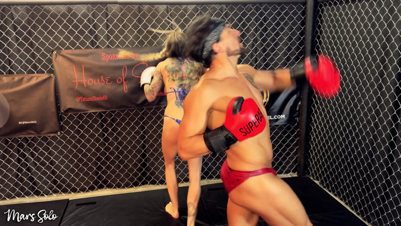 Mars solo: Boxspiel: Mars solo &amp;sam Stout gehen Handschuh zu Handschuh in diesem...