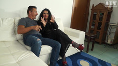 Italian Dirty Sex ATV: Moja sąsiadKa Sofia Siena dojrzała kobieta z owłosioną cipką i...