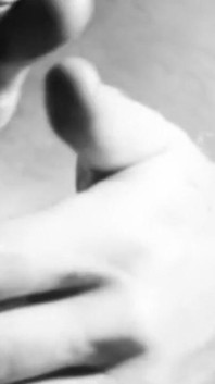 Revealing My Big White Hard Cock