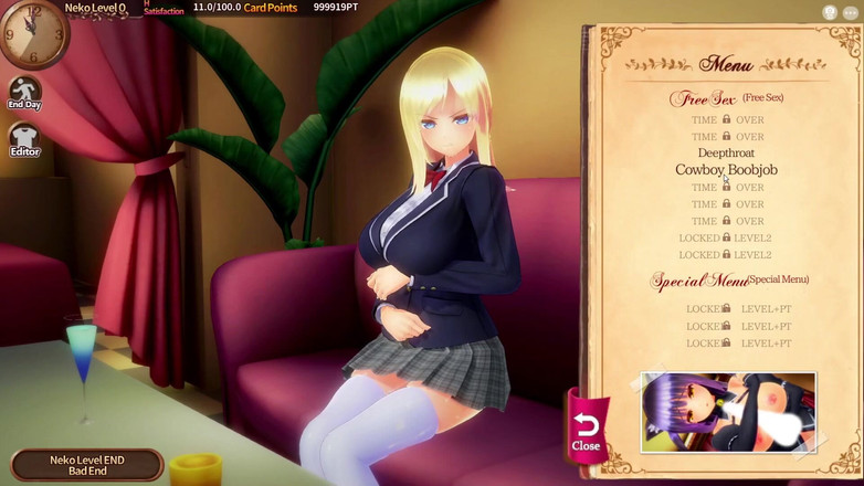 LewdArcade: Kolejność obelgi [część 02] - Zarozumiałych cat girls pleasure corruption is on the...