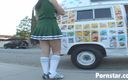 Pornstars: La giovane courtney james vuole un gelato