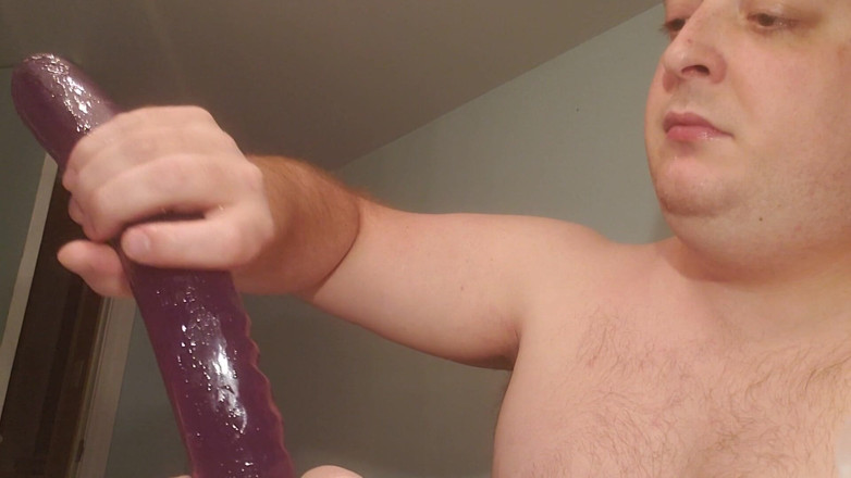 Charlieboy69: Tief in den hals dildo