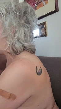 PAWG OMA erste gesichtsbesamung