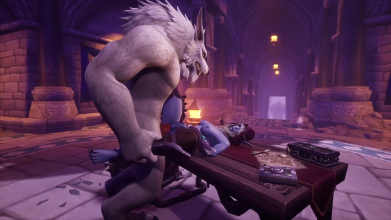 Wraith ward: Kurt adam night elf'i masada sikiyor
