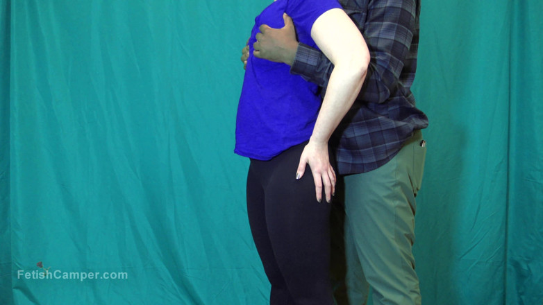 FetishCamper: Full video leggings grinding yoga pants titty touching