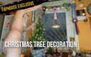 Cute Blonde 666: Decoração de árvore de Natal