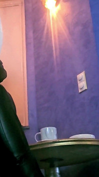 Stina Stone Femdom Spitting Food Crushing Feeding by German Mistress in Leather Gloves Part 1