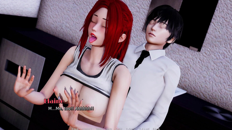 3D Cartoon Porn: 我真正的欲望 13 - 亚历克斯在休息时在办公室浴室里从后面带走elaine