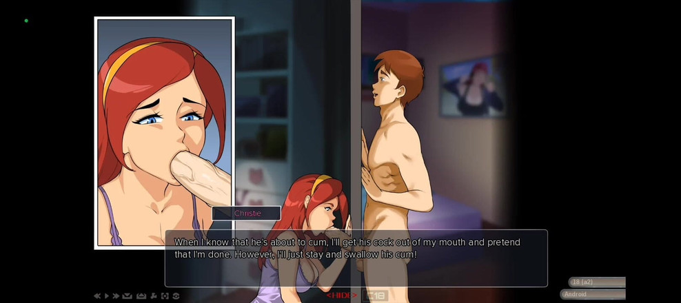 The anime king: Step Sis Glory Hole Blow Job