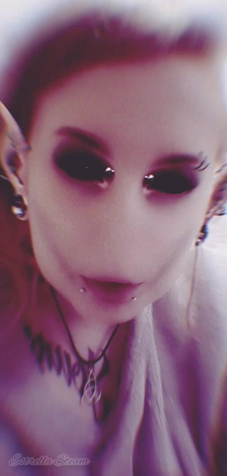 Estrella Steam: Dark elf smokes a cigarette