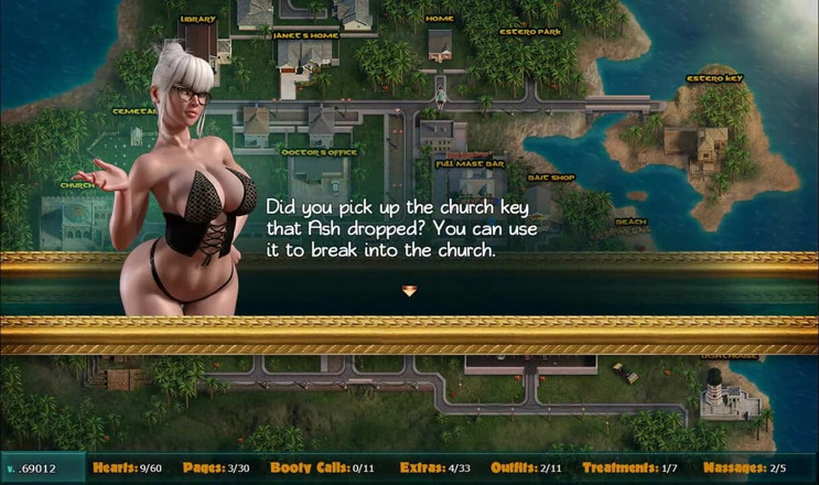 Dirty GamesXxX: Le trésor de Nadia : une ville remplie de chasseurs de...