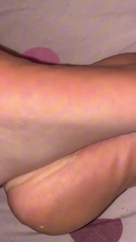 Amateur sperma auf füße