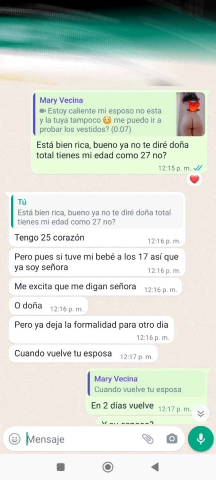 Mexicasero: Mary, voisine latina, est vraiment excitée et m’a envoyé des...