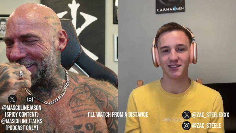 Raw and Uncensored with Masculine Jason: Porrstjärna bekänner - Zac Steele avsnitt 190