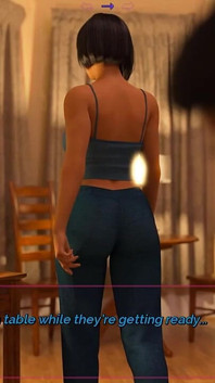 Kapa çeneni ve dans - bölüm 17 - büyük götlü orta yaşlı seksi kadın restoran tuvaletinde büyük yarağı sıvazlıyor