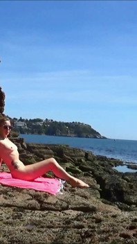 Outdoor Bondage Dream - Bound, Gagged & Climaxing on the Beach
