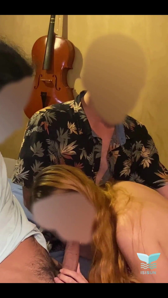 Isis Sun: My Boyfriend Surprises Me with a Big-cock Chocolate and We...
